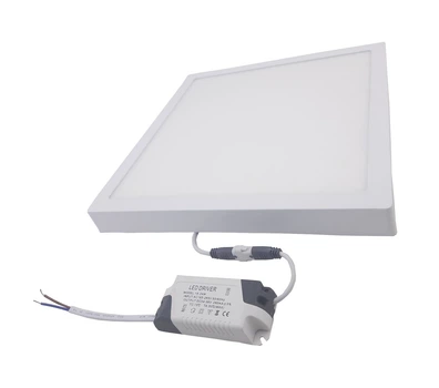Светильник накладной LED Square AL505 Downlight 24W-220V-1700L-4000K Alum TNSy
