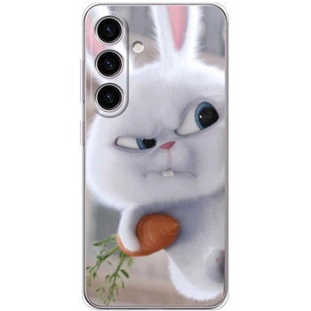 Силиконовый чехол BoxFace Samsung Galaxy S25 FE (S731) Rabbit Snowball (66918-up1116)