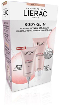 Zestaw Lierac Body-Slim Anti-Cellulite Slimming Program Cryoactive antycellulitowy 150 ml + Koncentrat wyszczuplający 200 ml (3701436909505)