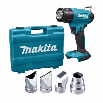 Фен технический аккумуляторный Makita DHG180ZK (550 °C, 200 л/хв, LXT, без аккумуляторов и зарядного устройства)