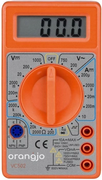 Мультиметр Orangjo VC502 (5350673902312)