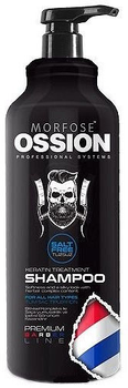 Szampon MORFOSE Ossion Premium Barber Keratin Treatment do wszystkich rodzajów włosów bez soli 1000 ml (8681701006731)