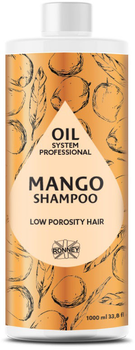 Szampon Ronney Professional Oil System Low Porosity Hair do włosów niskoporowatych Mango 1000 ml (5060589159419)