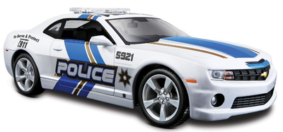 Metalowy model samochodu Maisto Chevrolet Camaro SS RS Police 2010 1:24 (90159312086)