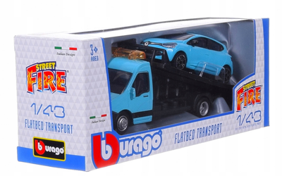 Bburago 2013 Renault Clio Blue (1/43)