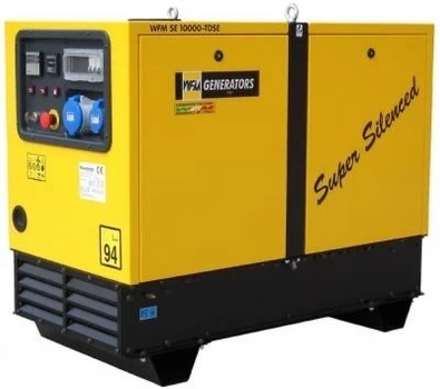 Генератор бензиновий Bruno Generators Honda SE12000MTHE 10 кВа в шумозахисному кожусі 3ф