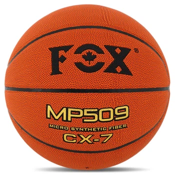 Мяч баскетбольный Composite Leather №7 FOX Indoor MP509 (композитная кожа, камера бутил, оранжевый) (BA-8973_Помаранчевий)