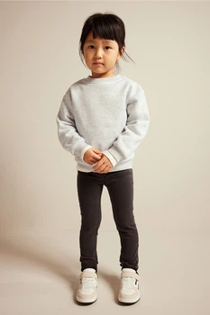 Джеггинсы H&M 104см темно серый 301771296
