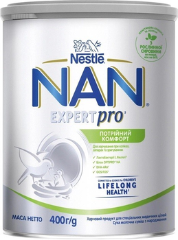 Суміш Nestle NAN Потрійний комфорт з народження 400 г