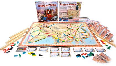 Додаток до настільної гри Rebel Ride the Train Map Collection 1 Asia (0824968721131)