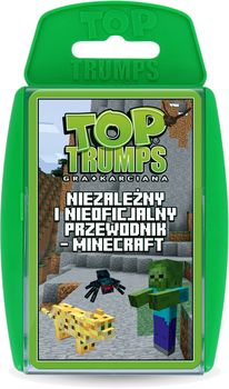 Gra planszowa Winnig Moves Minecraft Top Trumps Niezależny i nieoficjalny przewodnik (5036905037327)