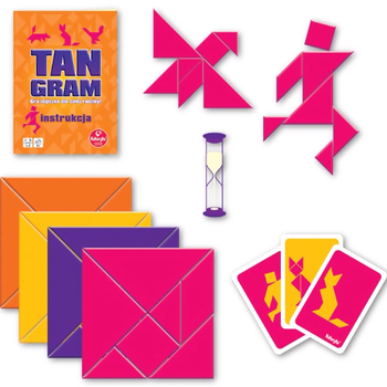 Gra planszowa Kukuryku Tangram (5901738561977)