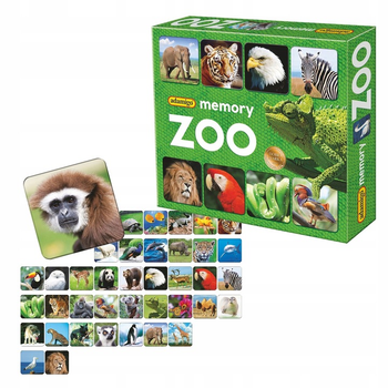 Gra planszowa Adamigo Memory Zoo (5902410007264)