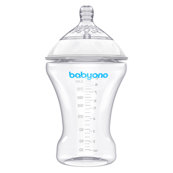 Пляшка антиколікова 260 мл BabyOno Natural Nursing 0+ (5901435406014)