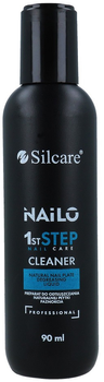 Płyn Silcare Nailo 1st Step Nail Cleaner do odtłuszczania płytki paznokcia 90 ml (5902560535570)