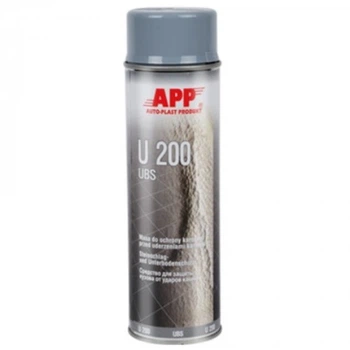 Антигравий аерозоль APP U200 UBS, серый, 500ml