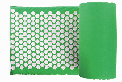 Масажний килимок (аплікатор Кузнєцова) Релакс 165*40 см Зелений