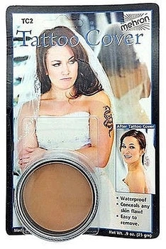 Грим для сокрытия татуировок - Mehron Makeup Tattoo Cover Lightest Color (25g) (975385-1248945-2)