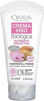 Крем для лица с миндалем и мальвой - Omia Labaratori Ecobio Almond And Mallow Face Cream 75ml (1175776-195114)