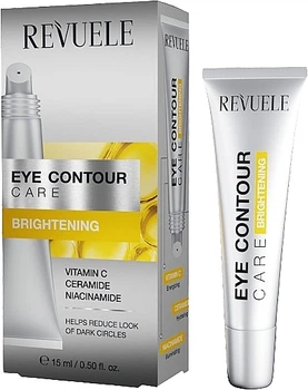 Гель для догляду за контуром очей - Revuele Eye Contour Care Brightening 15ml (1294282-141762)