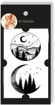Временное тату "Под звездным небом" - Tattooshka Временное тату "Под звездным небом" (1шт) (1021321-0-2)