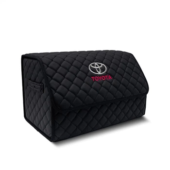 Органайзер автомобильный в багажник Toyota, 30*35*30 см, черный