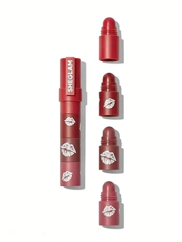 Комбинационная помада для губ - Sheglam Mega Lip Stacks Brownie Stack (1124657-1501084-2)