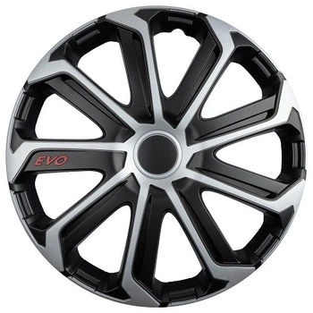 Ковпаки на колеса ELEGANT EVO black&silver розмір 14