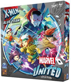 Dodatek do gry planszowej Portal Marvel United: X-men Blue Team (5902560387148)