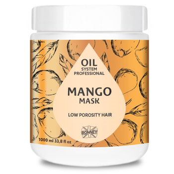 Маска для волосся Ronney Professional Oil System Low Porosity Hair Mango 1000 мл (5060589159471)