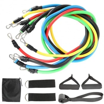 Набір резинок-еспандерів для фітнесу Power Resistance Bands JT-003
