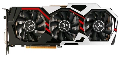 Відеокарта Colorful GTX 1060 3Gb iGame Flame Ares (1060 U-3GD5 TOP) (GDDR5, 192 bit, PCI-E 3.0 x16) Б/в