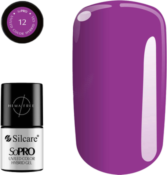 Гель-лак для нігтів Silcare SoPro Hybrid Gel 012 7 г (5902560547030)