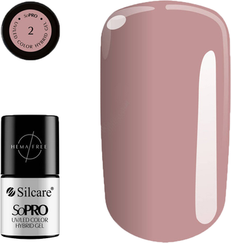 Гель-лак для нігтів Silcare SoPro Hybrid Gel 002 7 г (5902560546934)