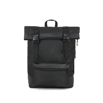 Рюкзак городской Rolltop с отделом для ноутбука 17" Wallaby 1191 черный