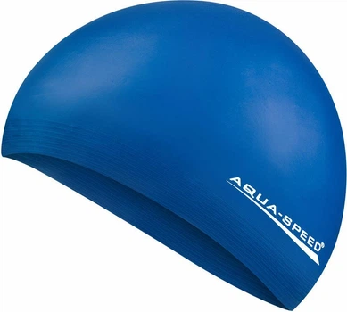 Шапочка для плавания Aqua Speed Soft Latex 5725 (122-02) Dark Blue