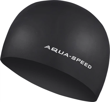 Шапка для плавания Aqua Speed 3D CAP 5754 черный Уни OSFM