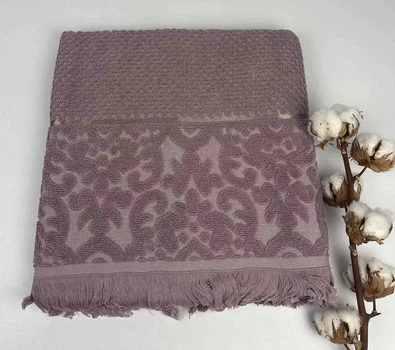 Рушник Philippus Lux Cotton 70x140 Velowis Фіолетовий(Е837)