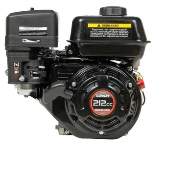 Универсальный бензиновый двигатель Loncin LC170F-2 (шпонка 20 мм, 7 л.с.) с ручным стартером