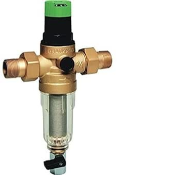 Сетчатый промывной фильтр c редуктором Honeywell 3/4", Tmax - 40°C