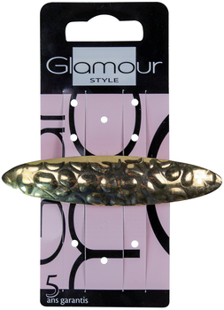 Заколка для волоссся Glamour автоматична Золота (5902704171794)