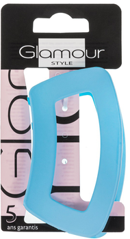 Заколка-краб для волосся Glamour Blue Pastel (5902704172920)