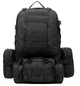 Тактичний рюкзак на 56 л D3-GGL-404 Чорний