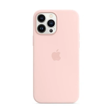 Чехол противоударный силиконовый OEM+ Premium Silicone Case with MagSafe для Apple iPhone 13 Pro (6.1") Chalk Pink (MM2R3)