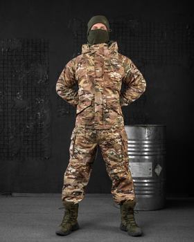 Тактичний зимовий теплий військовий комплект Squad ( Куртка + Штани ), Камуфляж: Мультикам, Розмір: XXL
