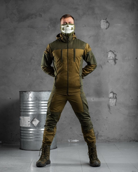 Тактический зимний теплый военный комплект Grade ( Куртка + Штаны + Термобелье ), Камуфляж: Олива, Размер: XXXL