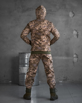 Тактический зимний теплый военный комплект KH/-13 ( Куртка + Штаны ), Камуфляж: Пиксель, Размер: S