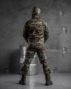 Тактический теплый военный комплект Jaker ( Куртка + Штаны ), Камуфляж: Мультикам, Размер: L