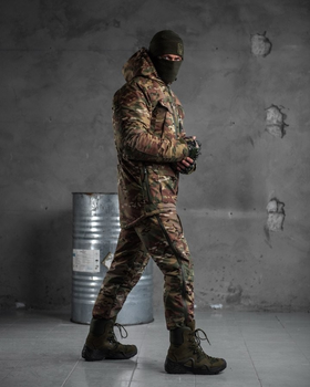 Тактичний зимовий теплий військовий комплект Falcon ( Куртка + Штани ), Камуфляж: Мультикам, Розмір: L