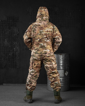 Тактический зимний теплый военный комплект Squad ( Куртка + Штаны ), Камуфляж: Мультикам, Размер: XL
